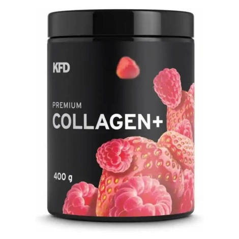 KFD Premium collagen+ s príchuťou jahôd a malín 400 g
