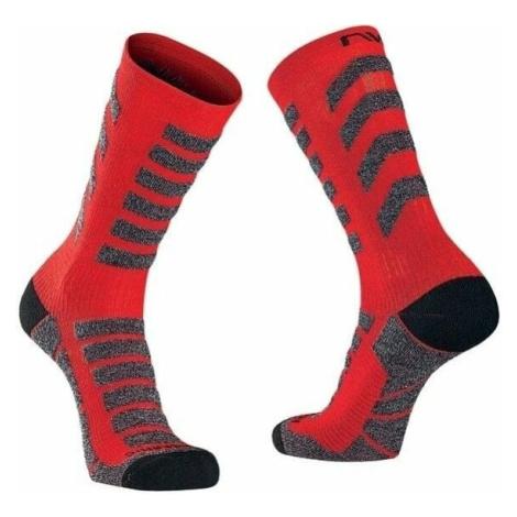 Northwave Husky Ceramic High Sock Red/Black XS Cyklo ponožky North Wave