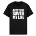 Astralkid22 tričko Autotune Saved My Life T-Shirt Čierna