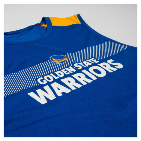 Pánske basketbalové spodné tielko UT500 NBA Golden State Warriors modré TARMAK