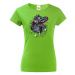 Dámské tričko s potlačou dinosaura - skvelý darček na narodeniny