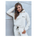 Women's tracksuit BODY, light beige Dstreet