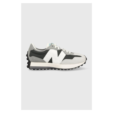 Topánky New Balance MS327OD-7OD, šedá farba