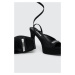 Sandále Karl Lagerfeld LAZULA čierna farba, KL33905