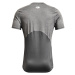 UNDER ARMOUR Funkčné tričko  tmavosivá / sivá melírovaná / biela