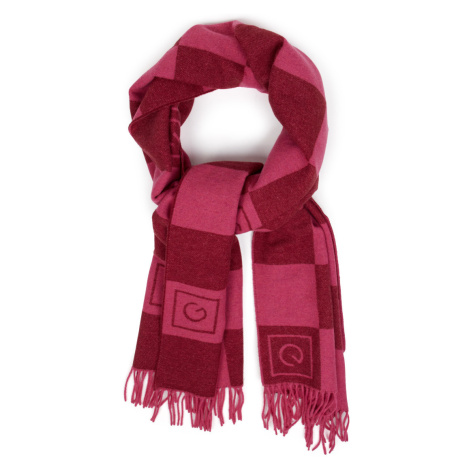 ŠÁL GANT D1. TONAL CHECK WOOL SCARF ružová