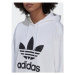 Adidas Mikina adicolor Trefoil HN8329 Biela Regular Fit