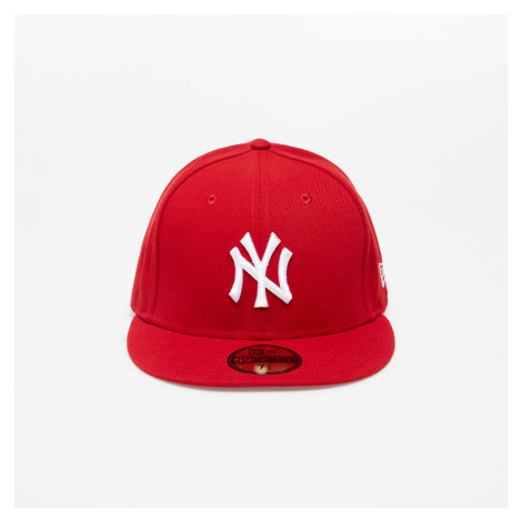 New Era 59Fifty MLB Basic New York Yankees Cap Scarlet/ White