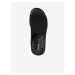 Čierne dámske sandále na platforme Geox Spherica