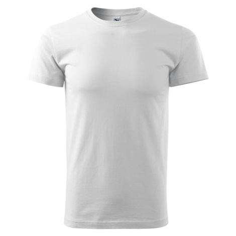 Malfini Heavy New Unisex tričko 137 biela