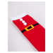 Yoclub Detské vianočné froté ponožky 3Pack SKF-X001U-AA0D-0001 Viacfarebné