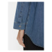 JOOP! džínsová košeľa 30037338 Modrá Oversize