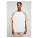 Organic Oversized Raglan T-Shirt White/Beige Union