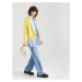 Polo Ralph Lauren Tepláková bunda  nebesky modrá / žltá