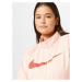 Nike Sportswear Funkčná flisová bunda  broskyňová / hrdzavo červená / biela