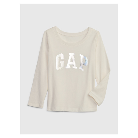 GAP Children's T-shirt with metallic logo - Girls