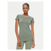 CMP Funkčné tričko 32C6236 Zelená Slim Fit