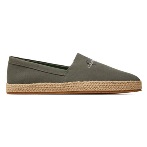 Calvin Klein Jeans Espadrilky Espadrille Slipon Ml YM0YM00935 Zelená