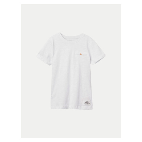 NAME IT Tričko Vincent 13201047 Biela Regular Fit
