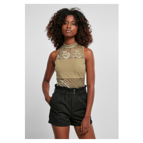 Women's Lace Body Khaki Urban Classics