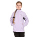 Dětská softshellová bunda s membránou ALPINE PRO GEROCO pastel lilac 104-110