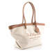 Kabelka Karl Lagerfeld Hotel Karl Md Tote Canvas Natural