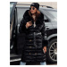 Women&#039;s winter quilted coat HORIZON black Dstreet