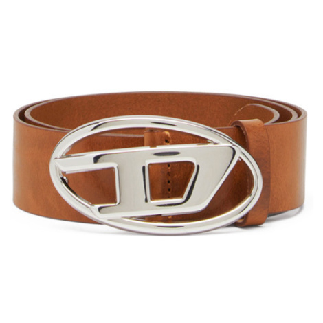 Opasok Diesel Oval D Logo B-1Dr W Belt Light Brown