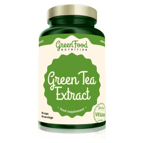 GreenFood Nutrition Green Tea Extract kapsuly na detoxikáciu organizmu a podporu imunity