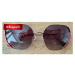 Dámske polarizačné slnečné okuliare H.I.S. POLARIZED HPS34109-1, red, smoke gradient POL, 58-16-