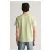 TRIČKO GANT REG SHIELD SS T-SHIRT MILKY MATCHA