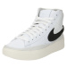 Nike Sportswear Členkové tenisky 'BLAZER PHANTOM'  čierna / biela