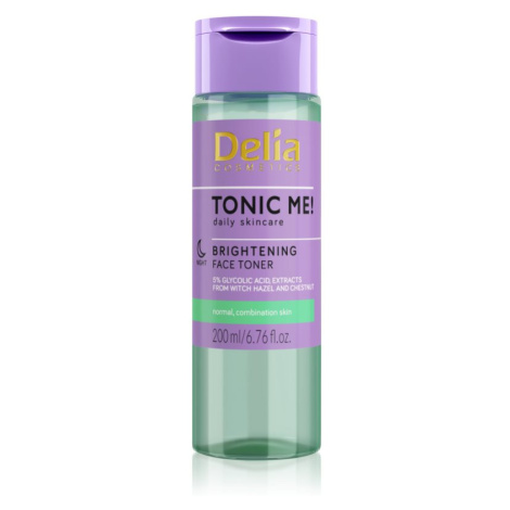 Delia Cosmetics Tonic Me! rozjasňujúce tonikum na noc