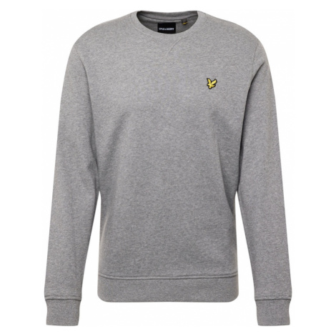 Lyle & Scott Mikina  žltá / sivá melírovaná / čierna