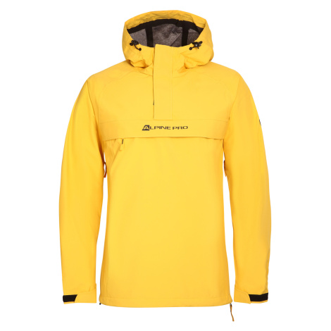 Men's jacket with ptx membrane ALPINE PRO AXAT spectra yellow