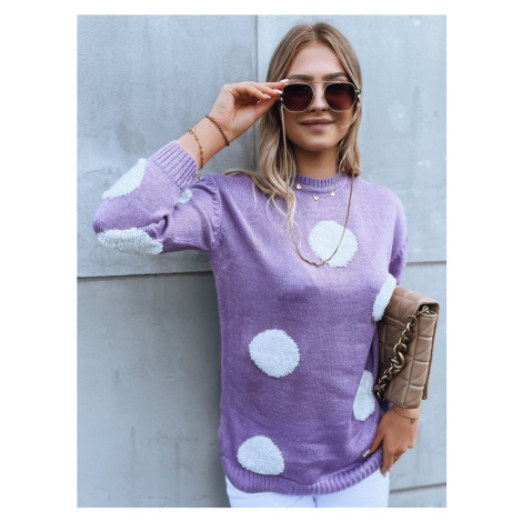 CRESCENDO ladies sweater purple Dstreet