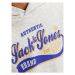 Jack&Jones Junior Mikina 12212287 Sivá Regular Fit