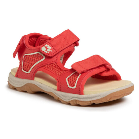 Jack Wolfskin Sandále Taraco Beach Sandal K 4039531 S Červená