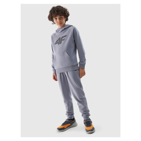 4F jogger sweatpants for boys - light blue