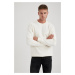 DEFACTO Comfort Fit Basic Sweatshirt