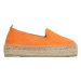 Manebi Espadrilky Double Sole Espadrilles R 3.8 D0 Oranžová