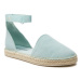 Calvin Klein Jeans Espadrilky Ankle Espadrille Btw YW0YW01027 Zelená