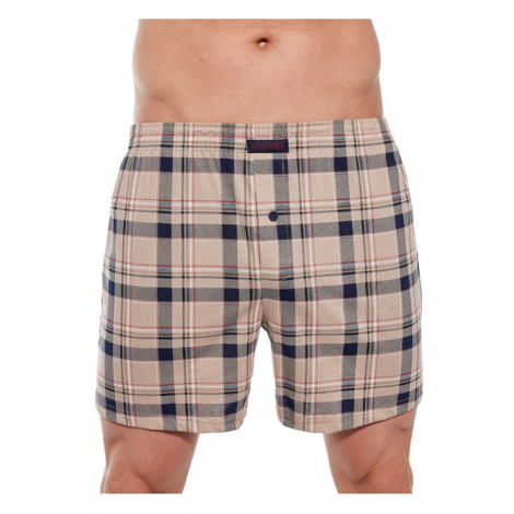 Pánske trenírky Comfort 280 hnedé káro Cornette