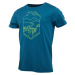 ALPINE PRO VILIM Pánske tričko, modrá, veľkosť