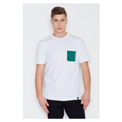 Pánské tričko - V002 - Visent - White XXL