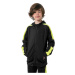 4F JUNIOR-BOYS FUNCTIONAL SWEATSHIRT JBLMF001-20S-DEEP BLACK I Čierna