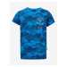 Modré chlapčenské bavlnené army tričko SAM73 Hydrus