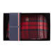 Tommy Hilfiger Kozmetická taštička Washbag Check AW0AW158570GZ Červená