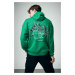 DEFACTO Oversize Wide Pattern Back Printed Hooded Sweatshirt