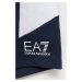 Detské bavlnené šortky EA7 Emporio Armani tmavomodrá farba,